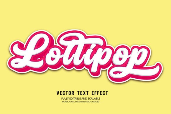 Download Lollypop Modern Lettering Typography - Premium Resources